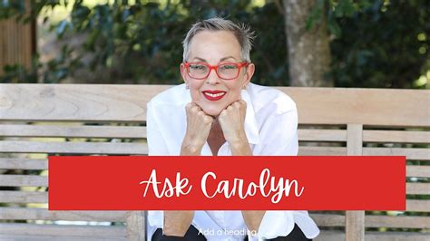 ask carolyn